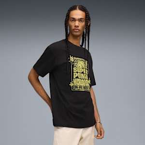 GRAPHIC World Tour Tee Men, PUMA Black, extralarge