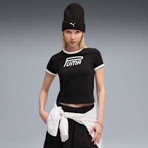 FUTURE.PUMA.ARCHIVE Tee Women, PUMA Black, extralarge