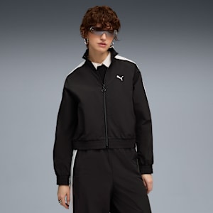 T7 Relaxed Track Jacket Women, PUMA Black, extralarge