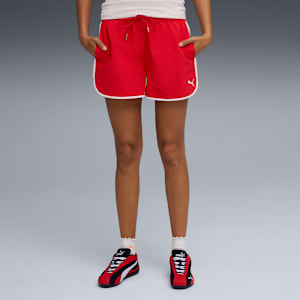 WARDROBE ESS Woven Shorts 3' Women, For All Time Red, extralarge