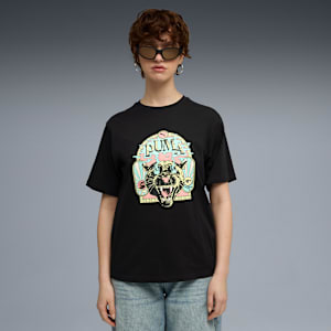 GRAPHIC Tee Women, PUMA Black, extralarge