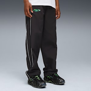 T7 SUPER PUMA Woven Pants Youth, PUMA Black, extralarge