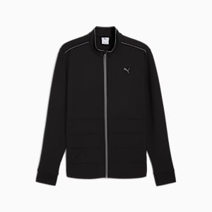 CLOUDSPUN Fleece Hybrid Golf Jacket Men, PUMA Black, extralarge-GBR