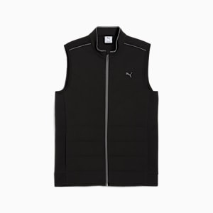 CLOUDSPUN Fleece Hybrid Golf Vest Men, PUMA Black, extralarge-GBR