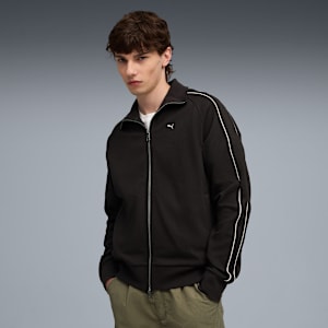 Chamarra T7 para hombre, PUMA Black, extralarge
