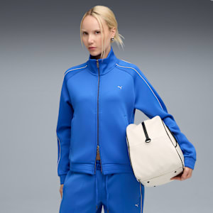 T7 Track Jacket Women, Mountain Blue, extralarge