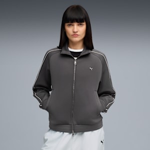 T7 Track Jacket Women, Dusky Gray, extralarge