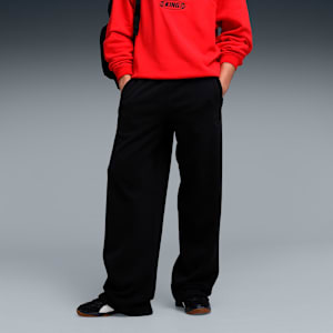 KING Men's Relaxed Fit Cotton Sweatpants, PUMA Black, extralarge-IND
