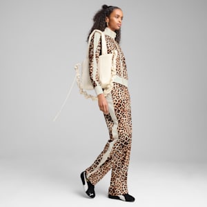 Veste de survêtement courte à imprimé intégral T7 LEO LUXE Femme, Alpine Snow, extralarge