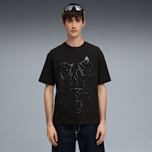GRAPHIC Tee Men, PUMA Black, extralarge