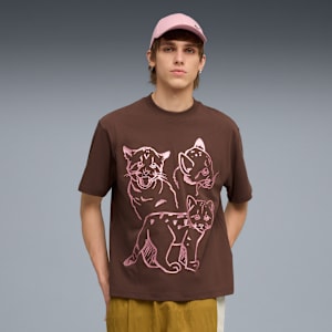GRAPHIC Tee Men, Espresso Brown, extralarge