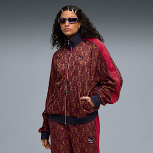 PUMA x KIDSUPER T7 Jacket, Ruby Shimmer-AOP, extralarge-IND