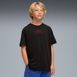 PUMA x SONIC THE HEDGEHOG Graphic Tee Youth, PUMA Black, large-GBR