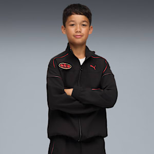 PUMA x SONIC Boys’ Lightweight Track Jacket, PUMA Black, extralarge-IND