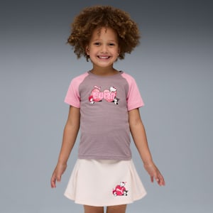 PUMA x HELLO KITTY AND FRIENDS® Little Kids' Slim Tee, Plum Jam, extralarge