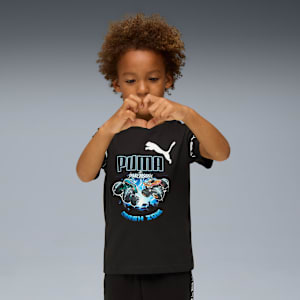 PUMA x HOT WHEELS™ MONSTER TRUCKS Tee Kids, PUMA Black, extralarge