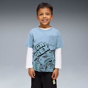 PUMA x HOT WHEELS™ MONSTER TRUCKS Tee Kids, Cool Blue, extralarge