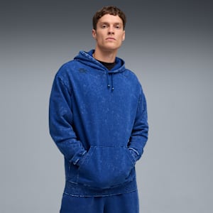 PUMA x SONIC THE HEDGEHOG Men's Graphic Hoodie, Clyde Royal, extralarge