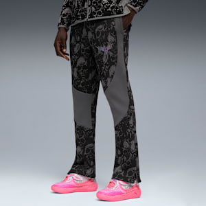PUMA x LAMELO BALL World Tour Men's Flare Sweatpants, Dusky Gray-AOP, extralarge