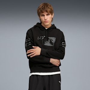 GRAPHIC Forest Hoodie Men, PUMA Black, large-GBR