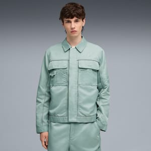 Special Items PUMA Gear Men's Multi-Pocket Jacket, Light Moss, extralarge-IND