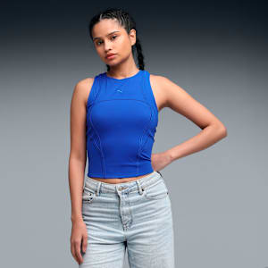 Nine To Five Women's Top, Bluetastic, extralarge-IND