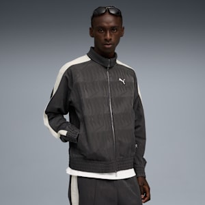 The NeverWorn VI T7 Track Jacket Men, Dusky Gray-AOP, extralarge