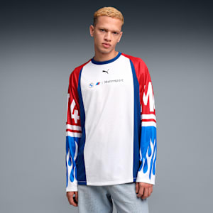 BMW MMS Men's Relaxed Fit Jersey, Pro Blue-M Color, extralarge-IND