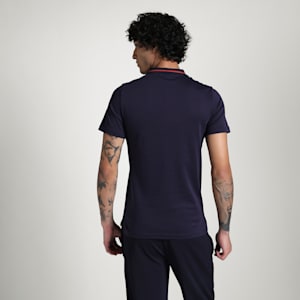 Men's Premium Essential Zippered Polo, New Navy, extralarge-IND