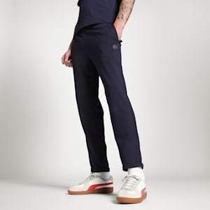 Men's Elevated Essential Waffle-Knit Pants, New Navy, extralarge-IND