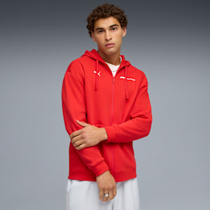 Sudadera con capucha y cremallera para hombre Formula 1® Motorsport Essentials, Pop Red, extralarge