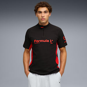 F1® 75yrs Regular Polo Men, PUMA Black, extralarge