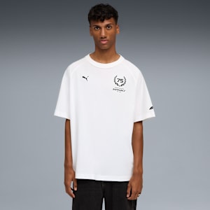 F1® 75yrs Relaxed Tee Men, PUMA White, extralarge