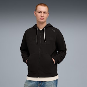 PUMA x PORSCHE LEGACY Lifestyle Zip Jacket Men, PUMA Black, extralarge