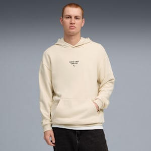 Porsche Legacy Graphic Hoodie Men, Alpine Snow, extralarge