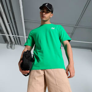 Classics Small Logo Men's Tee, Grassy Green, extralarge-IND