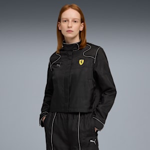 Scuderia Ferrari HP Premium Jacket Women, PUMA Black, extralarge