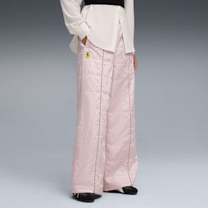 Pants tejidos premium Scuderia Ferrari HP para mujer, Mauve Mist, extralarge