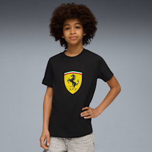 Ferrari Sportswear Tee Youth, PUMA Black, extralarge