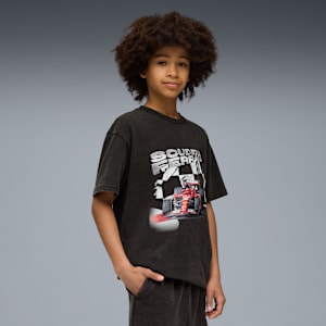 Ferrari Sportswear Tee Youth, PUMA Black, extralarge