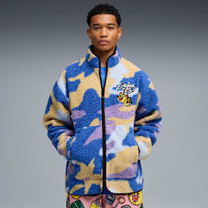Veste en molleton Dylan Homme, Canvas-AOP, extralarge