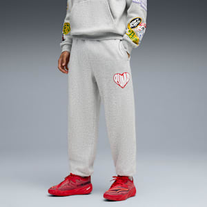 Sticker Pack Sweatpant Men, Light Gray Heather, extralarge