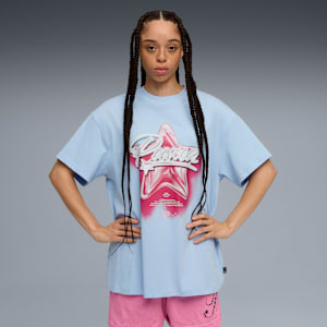 S. Stars Oversized Tee II Unisex, Haute Tropic, extralarge