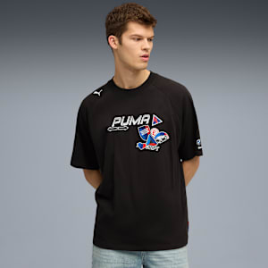 BMW M Motorsport Sticker Tee Men, PUMA Black, extralarge