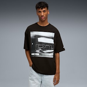F1 Lifestyle Racing Tee Men, PUMA Black, extralarge