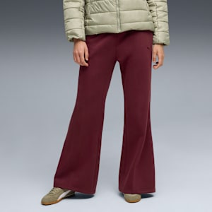 HER Straight Pants Women, Ruby Shimmer, extralarge