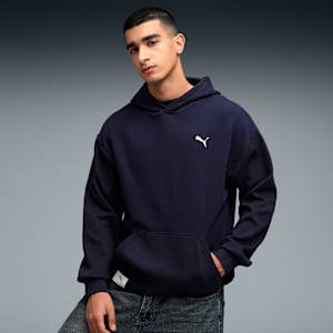 PUMA Class Pinnacle Men's Cotton Hoodie, New Navy, extralarge-IND