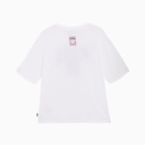 ユニセックス NEKO-san x DYLAN プーマ グラフィック オーバー 半袖 Tシャツ, PUMA White, extralarge-JPN