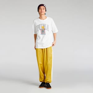 ユニセックス NEKO-san x DYLAN プーマ グラフィック オーバー 半袖 Tシャツ, PUMA White, extralarge-JPN