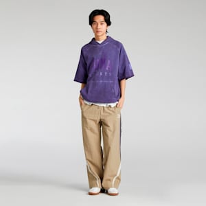 ユニセックス NEKO-san x DYLAN オーバーダイ フーディ, Lavender Alert, extralarge-JPN
